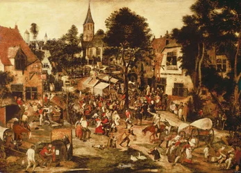 A feira da aldeia